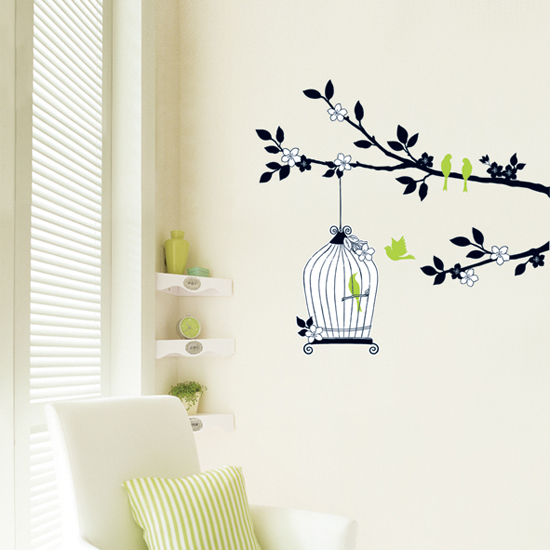 Winner of the Bird Cage Decal Sticker - THE BRIGHT SPOT