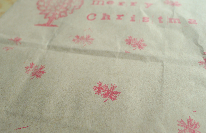 Upcycled Christmas Paper Bags - THE BRIGHT SPOT