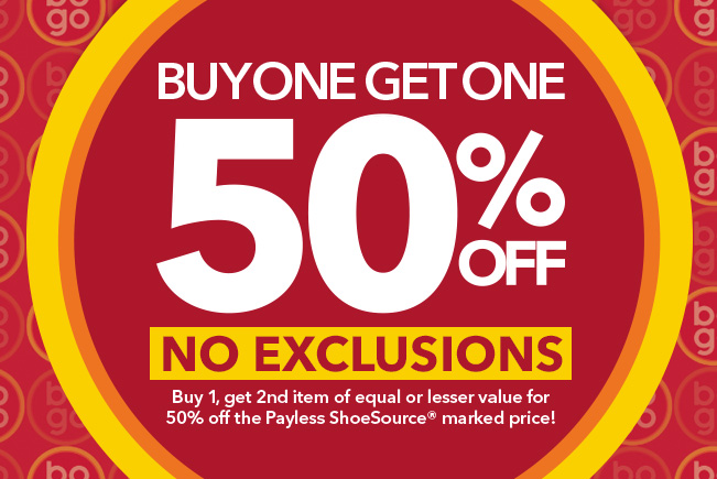 BOGO Sale at Payless.com - THE BRIGHT SPOT