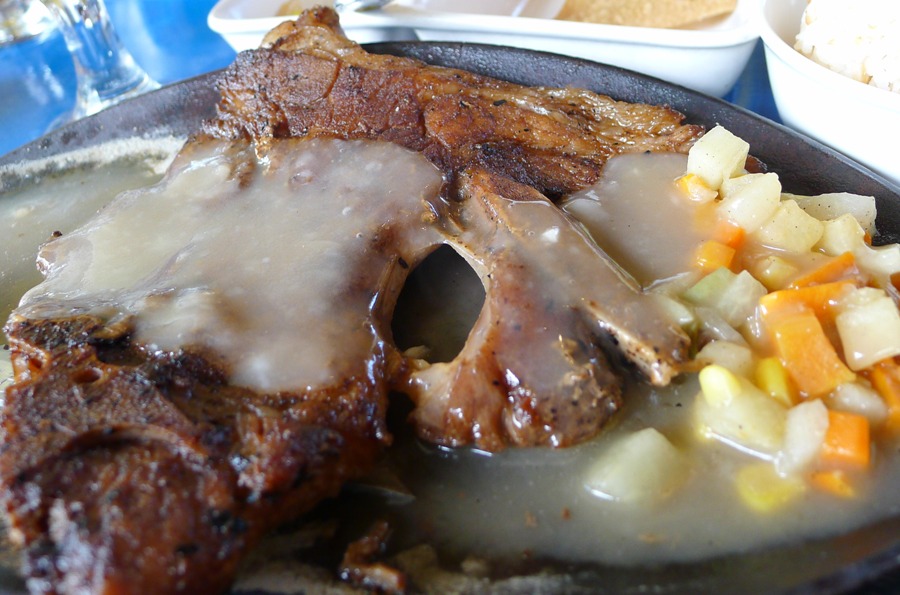 Sizzling Steak (with Unli Rice) for AJ.